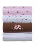 Kit Manta de Flanela Bebê Rosa Pink Lepper