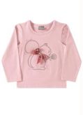 Blusa Infantil Brandili Mundi Rosa
