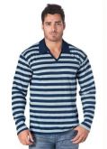 Camisa Azul Gola Pólo