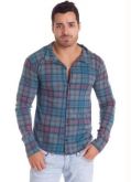 Camisa Manga Longa Xadrez