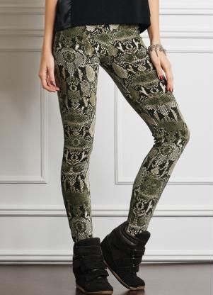 Legging Estampa de Cobra