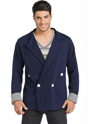 Blazer Masculino Azul Marinho