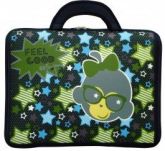Capa Feminina Para Notebook Azul Escuro Monkey