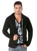 Blazer Preto em Moletinho