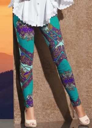 Legging Estampa de Lenço
